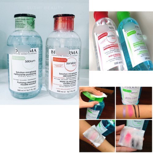 Nước Tẩy Trang Bioderma Crealine H2O Solution Micellaire Nắp Nhún Màu Hồng 500ml | BigBuy360 - bigbuy360.vn