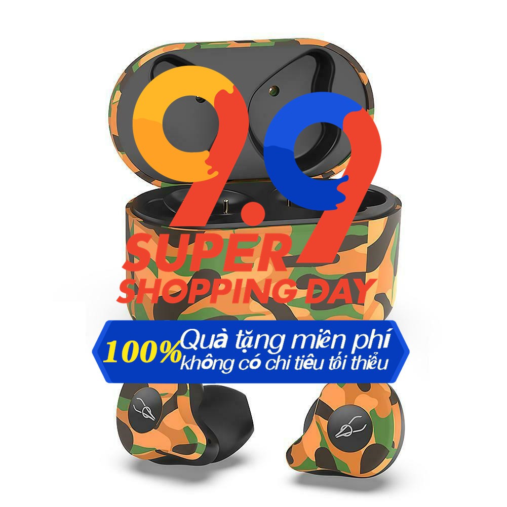 Sabbat X12 Ultra Camouflage TWS True Wireless 5.0 Bluetooth Headset In-Ear Stereo Earbuds Headset