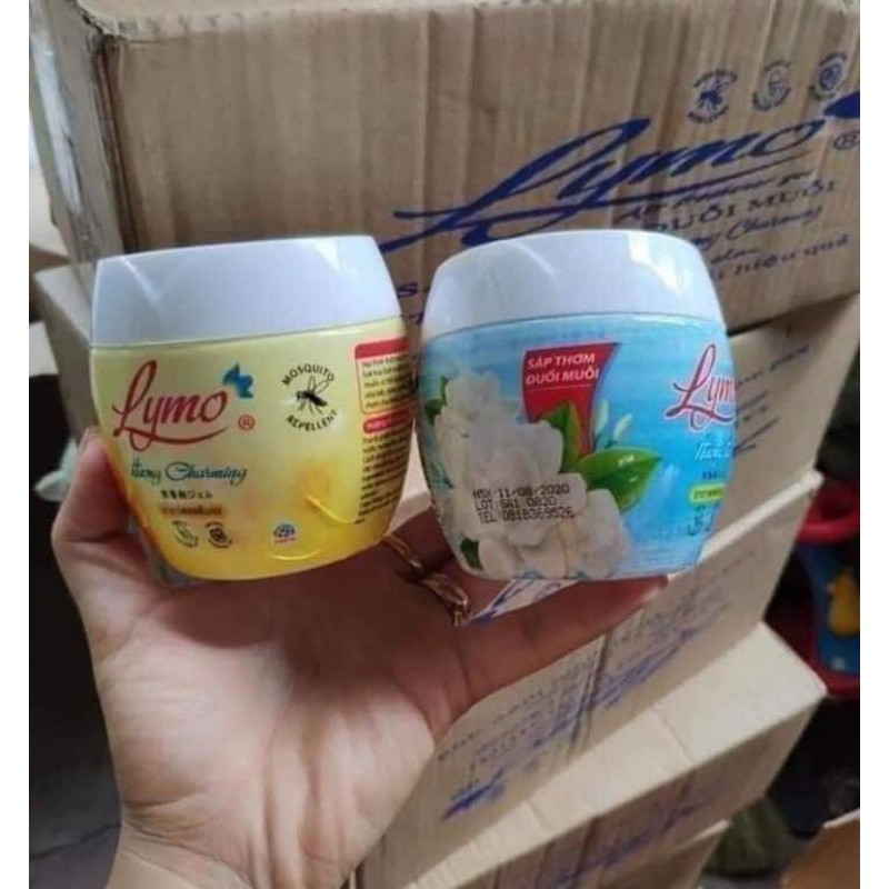 Sáp thơm đuổi muỗi lymo hương hoa hồng và hoa nhài thơm ngát