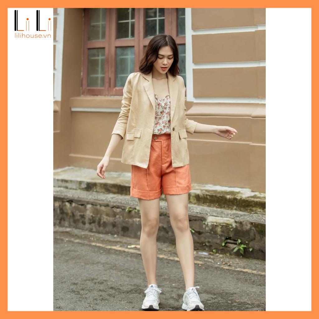 Áo blazer nữ công sở đẹp chất vải linen co giãn thâm hút mồ hôimàu trắng có size từ 45 - 70kg | BigBuy360 - bigbuy360.vn