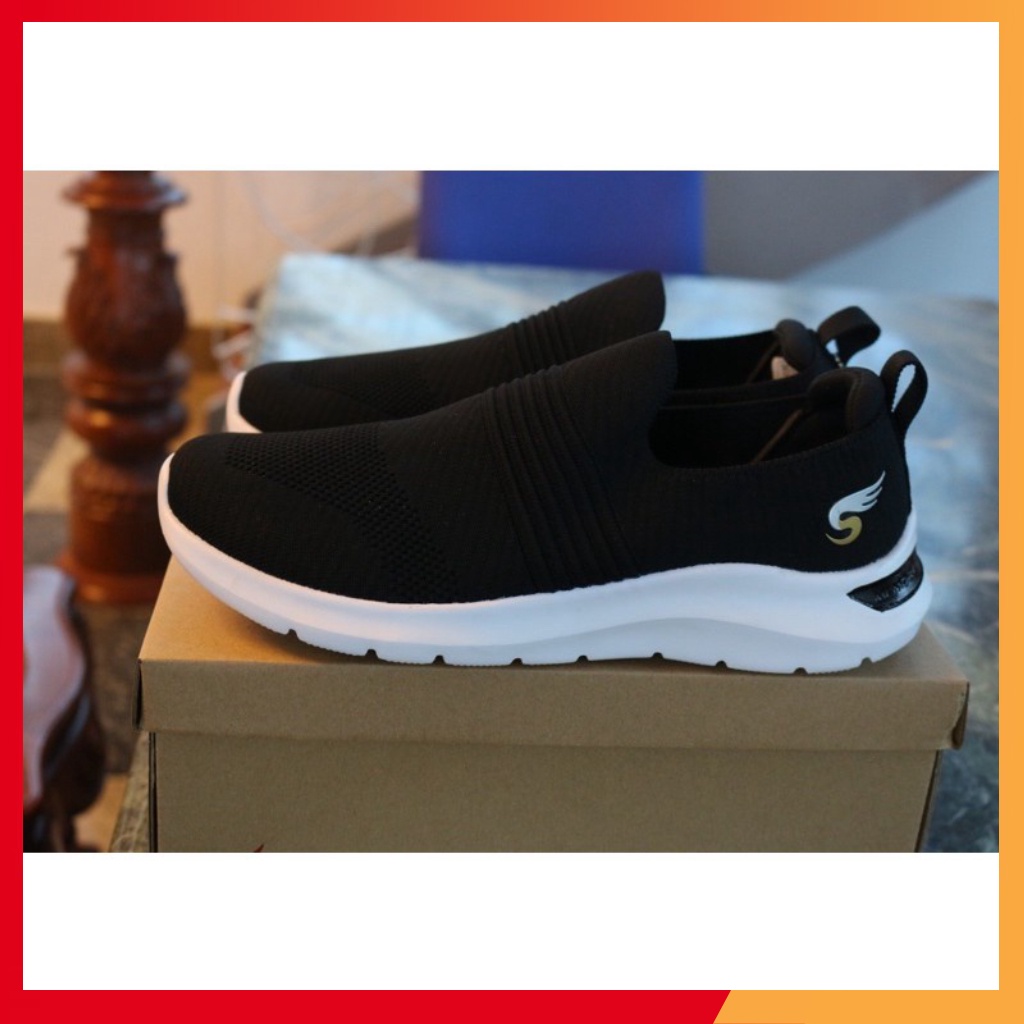 Giày Bata Thể Thao Sneaker Sshoes Màu Đen Nam Nữ Chuẩn Form Biti's Hunter 💖FREESHIP💖