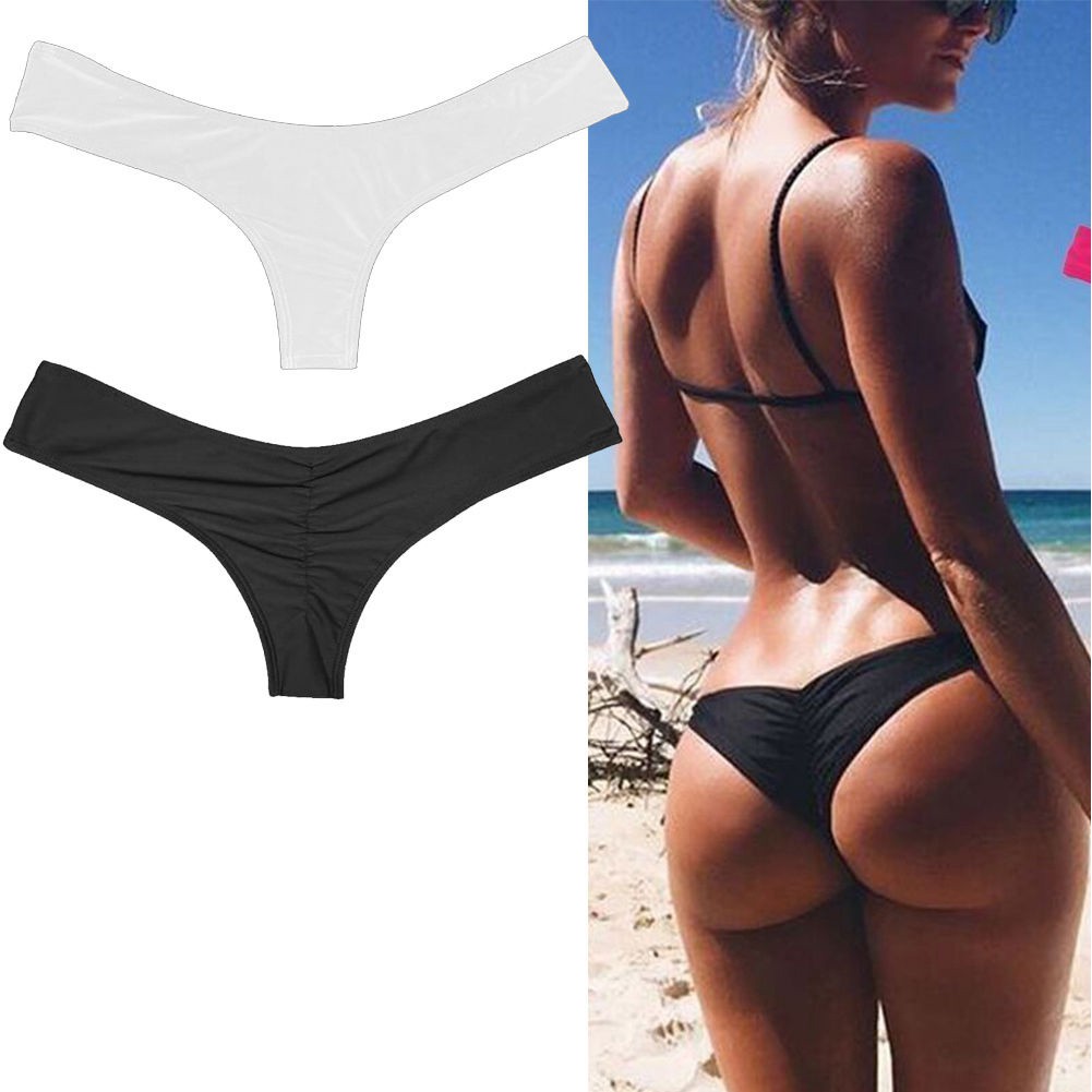 Quần bikini lọt khe màu trơn quyến rũ cho nữ | BigBuy360 - bigbuy360.vn