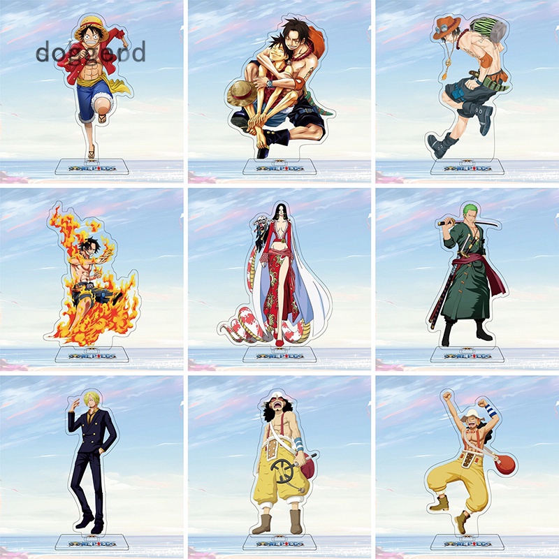Mô hình nhân vật Luffy Zoro Ace đứng được trong One Piece