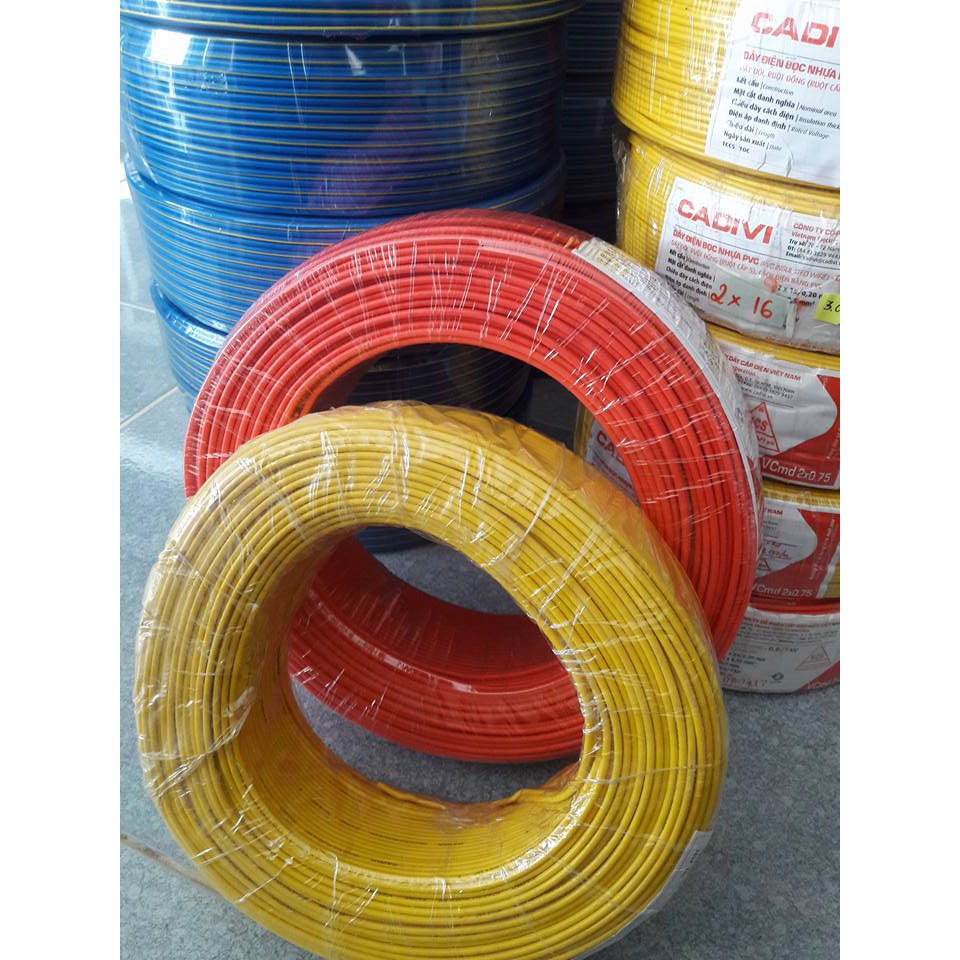 Combo 10m dây điện Cadivi