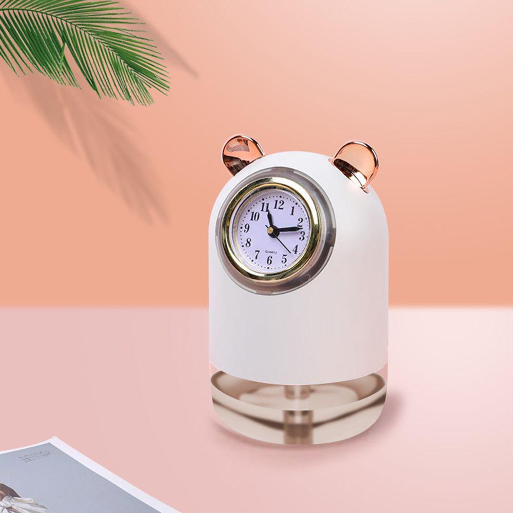 LONTIME Máy Phun Sương Tạo Ẩm Hình Đồng Hồ Dễ Thương