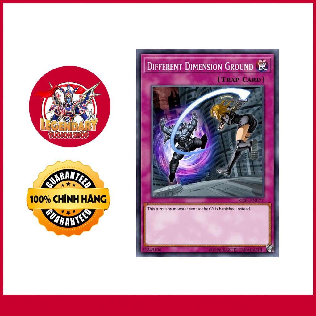 [Thẻ Bài Yugioh Chính Hãng] Different Dimension Ground