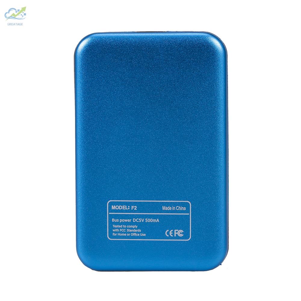 Ổ Cứng Di Động Hdd G F2 2.5inch Sata Sang Usb 3.0 Kèm Phụ Kiện 1tb | BigBuy360 - bigbuy360.vn