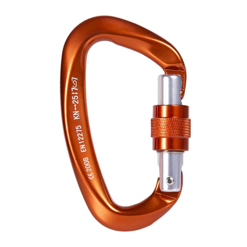 Móc Chữ D Chịu Lực Tốt 25KN Bảo Vệ Khi Leo Núi