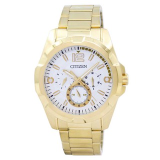 Đồng hồ nam dây thép không gỉ Citizen Quartz AG8332-56A