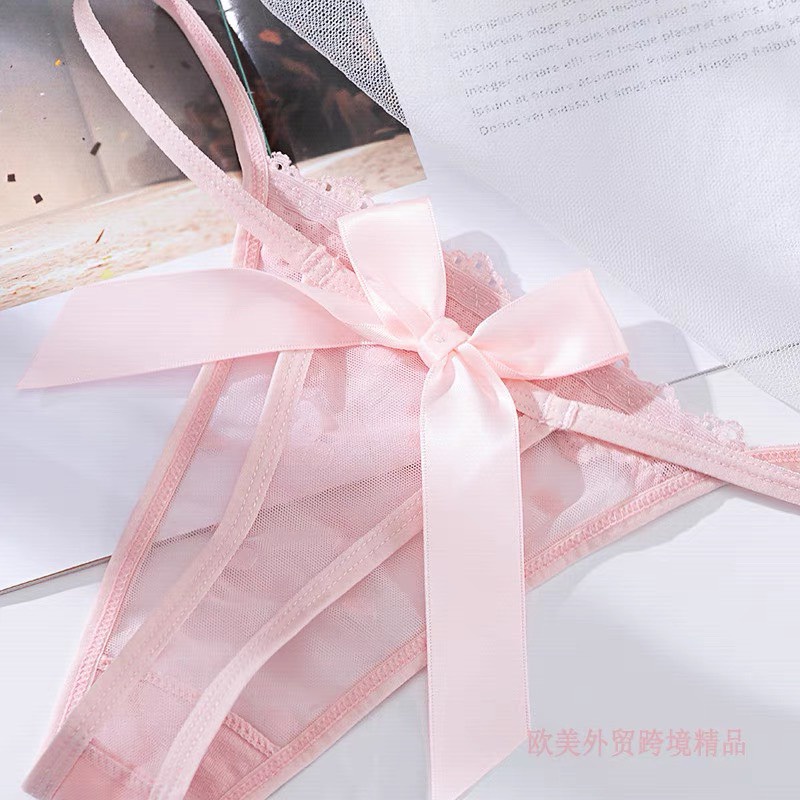 Quần Lót Nữ Ren Lọt Khe Nơ Sau Viền Sexy - Gợi Cảm Min Underwear 139175