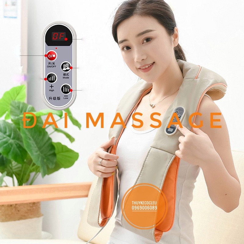 Đai Gối massage 2 trong 1 đấm lưng