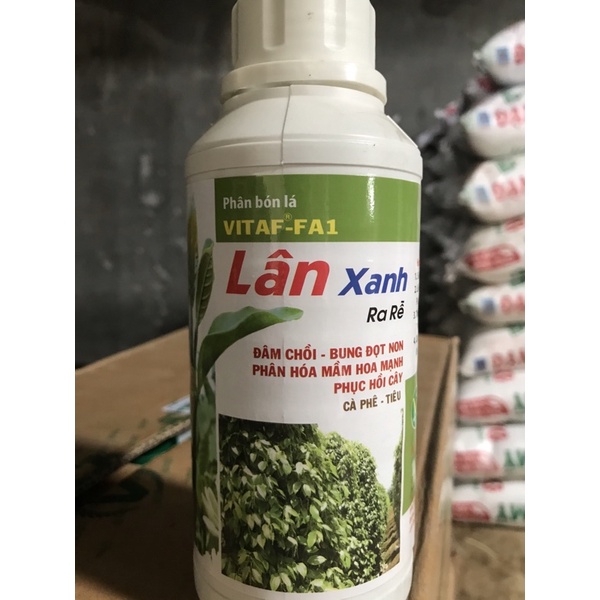 phân bón lá siêu lân xanh chai 500ml