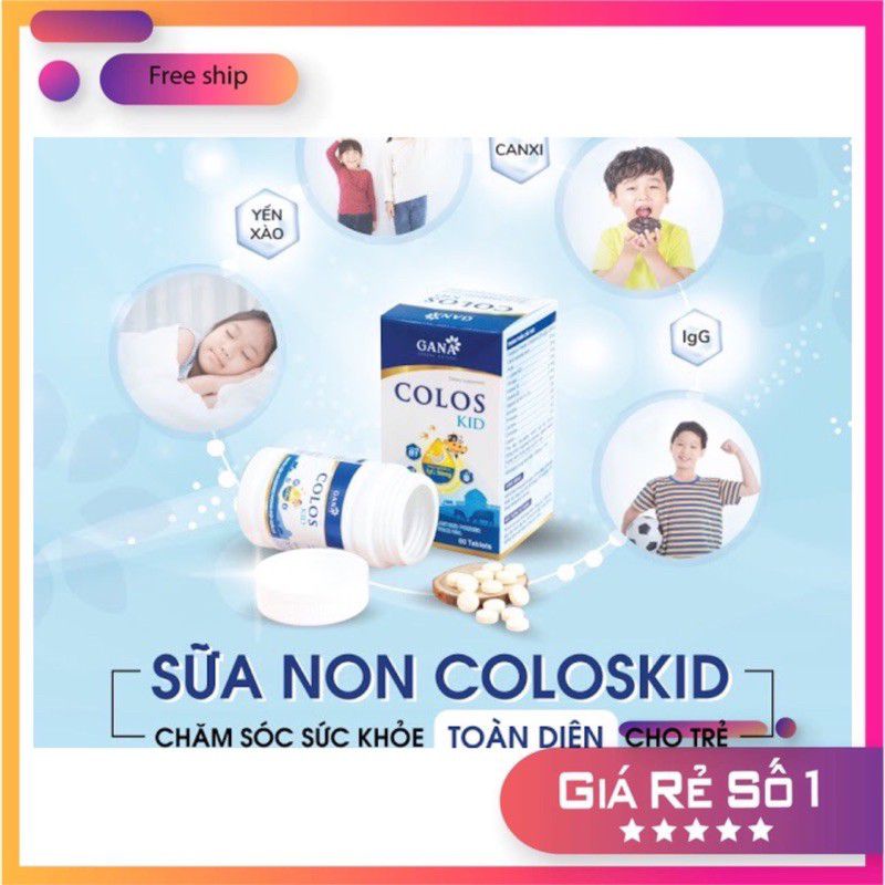 Sữa Non Yến Sào ColosKid - Date 2025