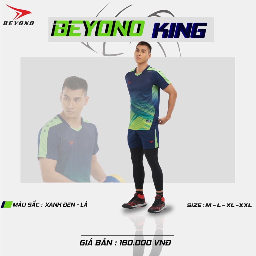 (Sỉ, Lẻ, Đội triết khấu cao) Bộ quần áo bóng chuyền nam Beyono