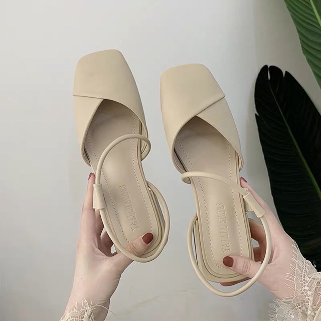 [OD] Bệt sandal mũi vuông kèm ảnh thật