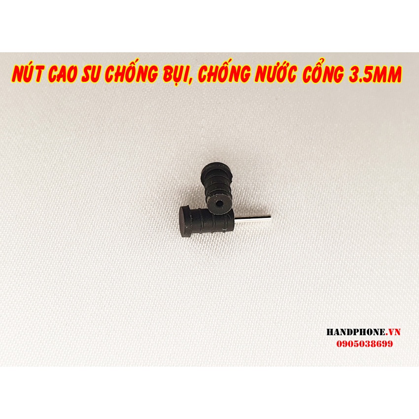 Nút cao su chống bụi, chống nước cho cổng cắm sạc, tai nghe 3.5mm