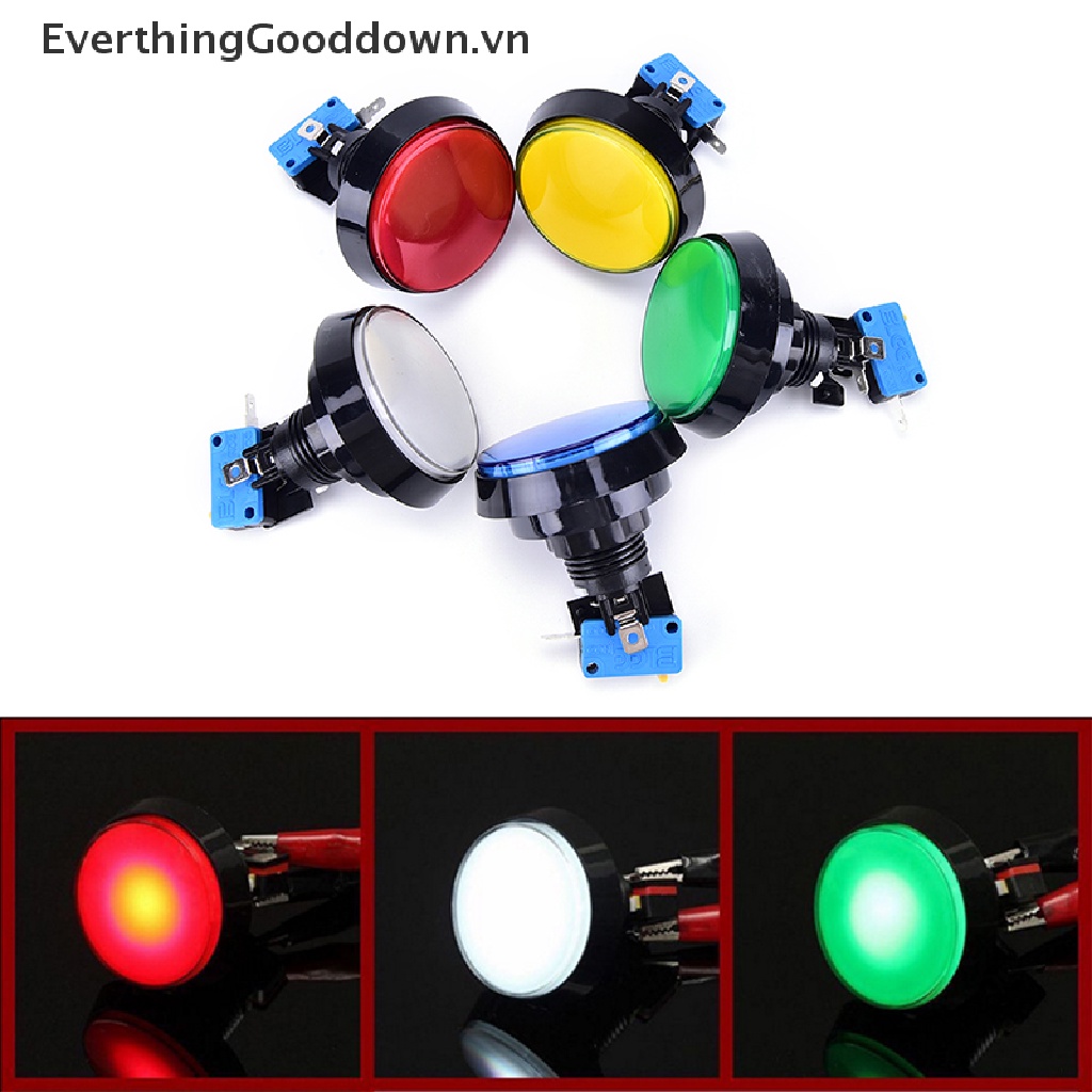 Everthinggooddown Đèn LED Tròn Lớn 60mm Dùng Để Chơi Game