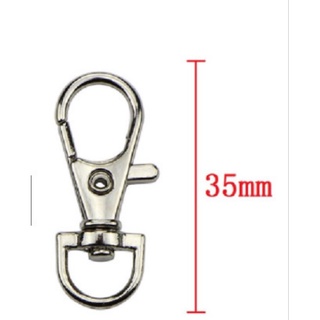 Khoen móc càng cua inox 1x3.5cm túi 10 chiếc