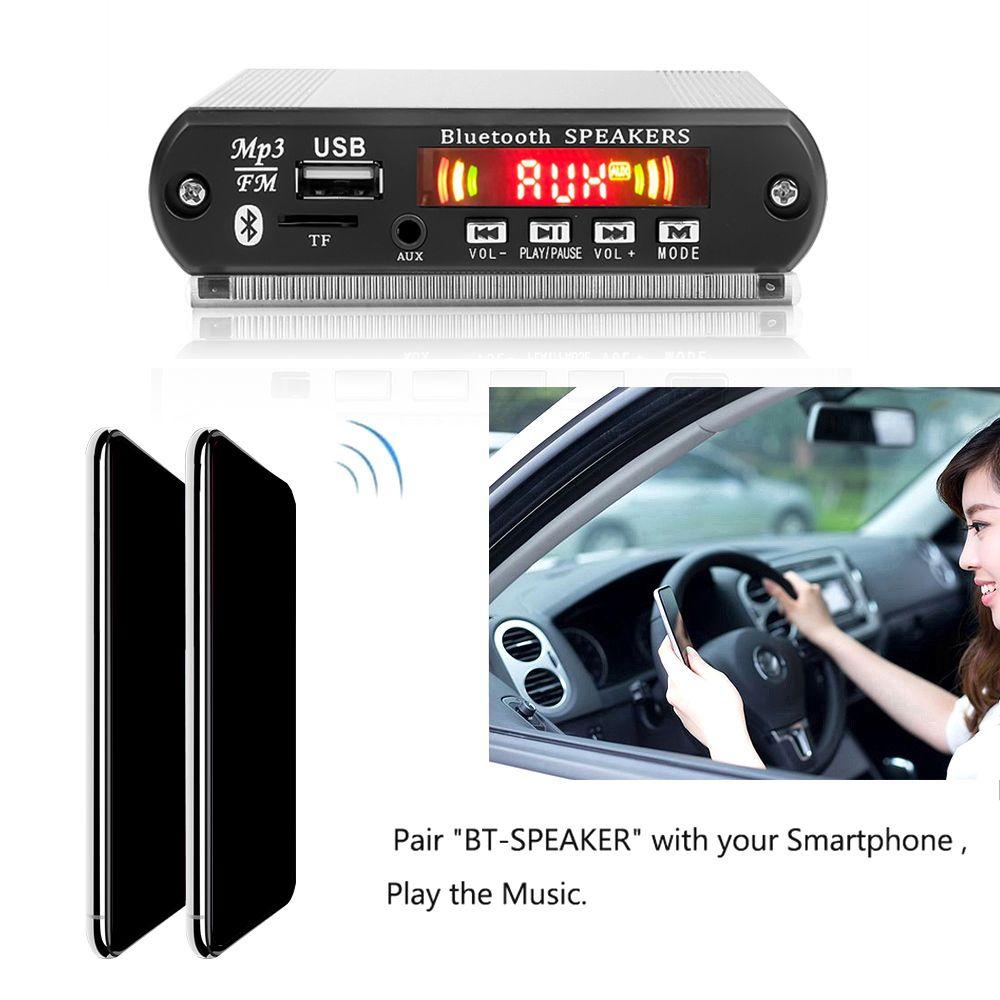 Máy Nghe Nhạc MP3 Âm Thanh Stereo Tích Hợp Bảng Điều Khiển Dành Cho Xe Hơi SHOUKEY