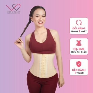 Gen đai nịt bụng Latex Light Air - Đai Nịt Bụng Latex Giảm Eo Việt Corset Chính Hãng 17 Xương Siêu Định Hình, Thông Hơi