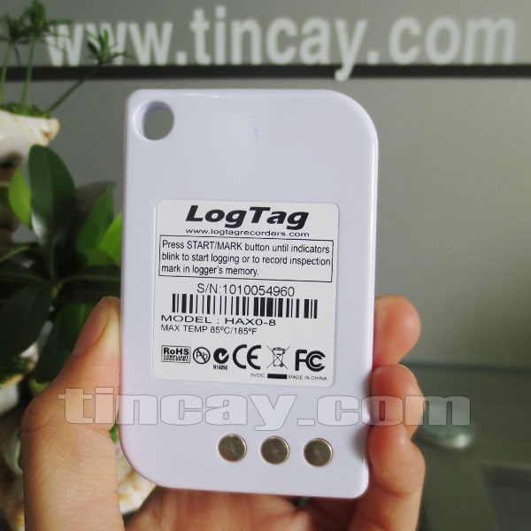 Thiết Bị Ghi Nhiệt Độ, Độ Ẩm LogTag Haxo-8