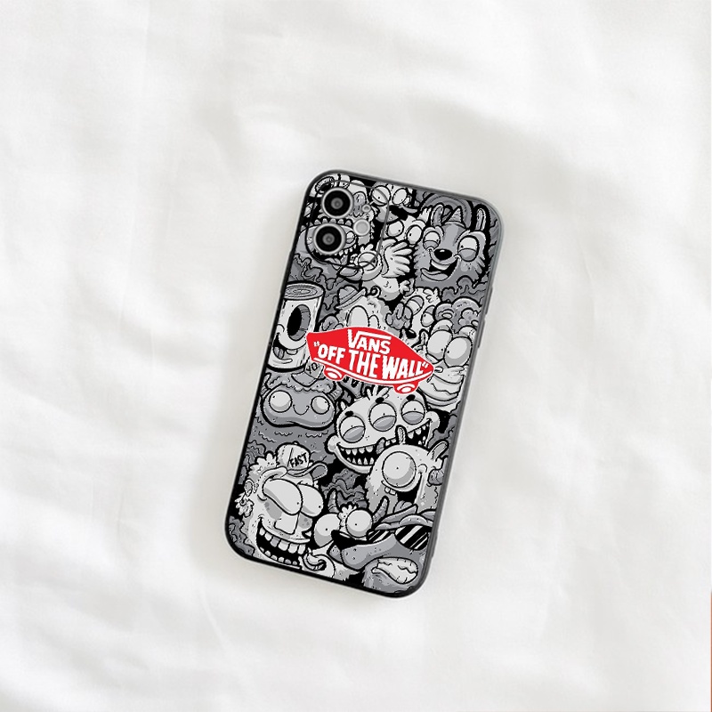 Ốp vuông iphone quái vật cười the wall đẹp cho ốp iphone 13 12 11 Pro Max 7/7Plus/8/8Plus/X/Xs/Xs Max/11/11pro