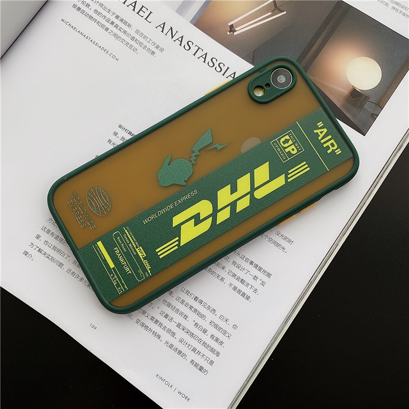 Ốp điện thoại mềm DHL màu tương phản cho iPhone 11 Pro MAX i7 i8 plus XR XS MAX | BigBuy360 - bigbuy360.vn
