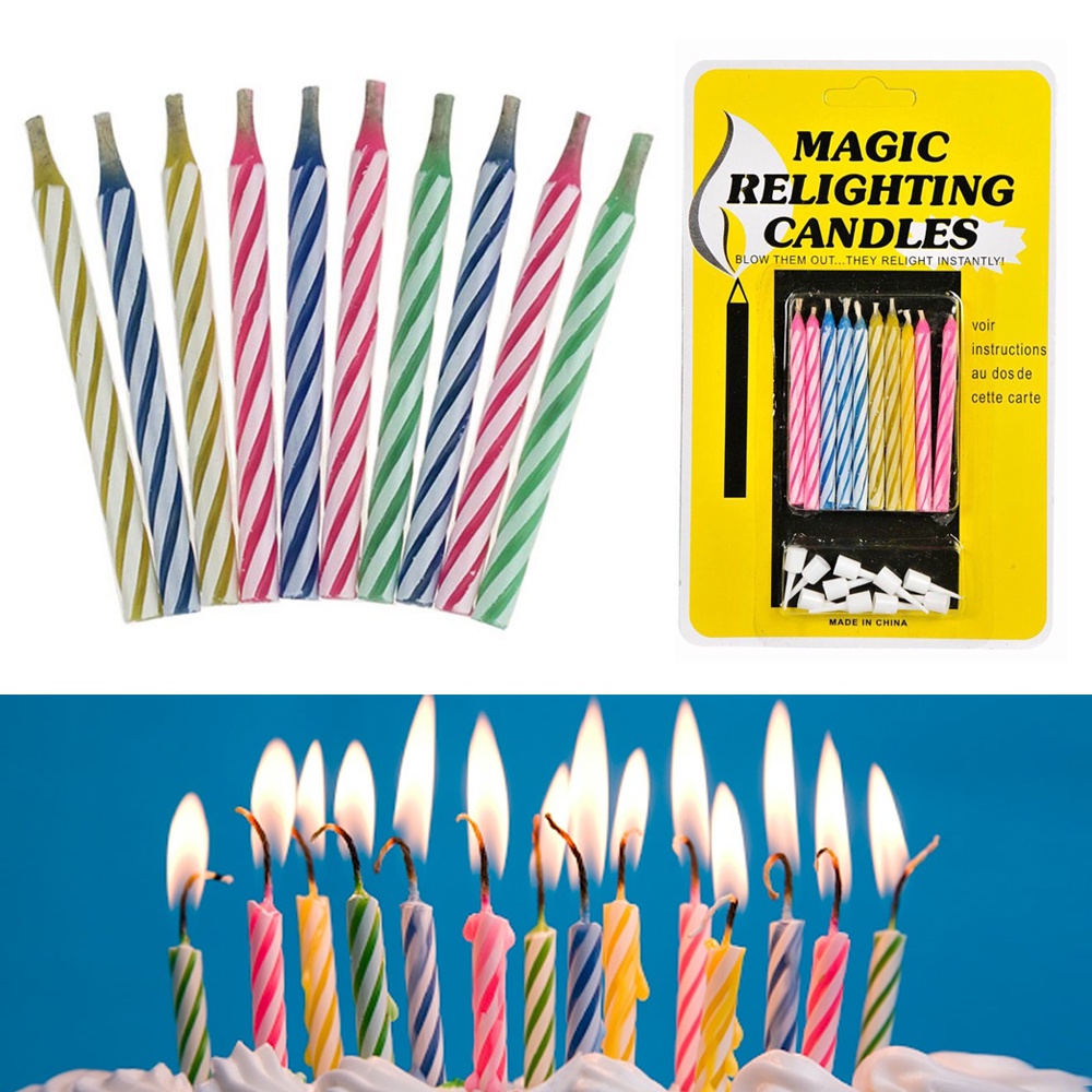Đồ chơi ảo thuật nến thổi không tắt