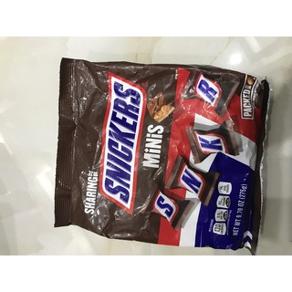 Socola Mỹ SNICKERS Minis Size Chocolate 275g