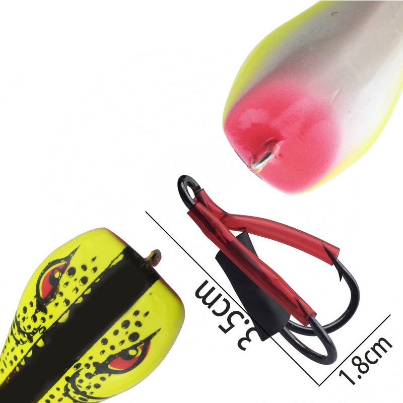 Mồi Câu Cá Giả Hình Ếch 3D Bằng Nhựa ABS Cứng 9cm / 10g