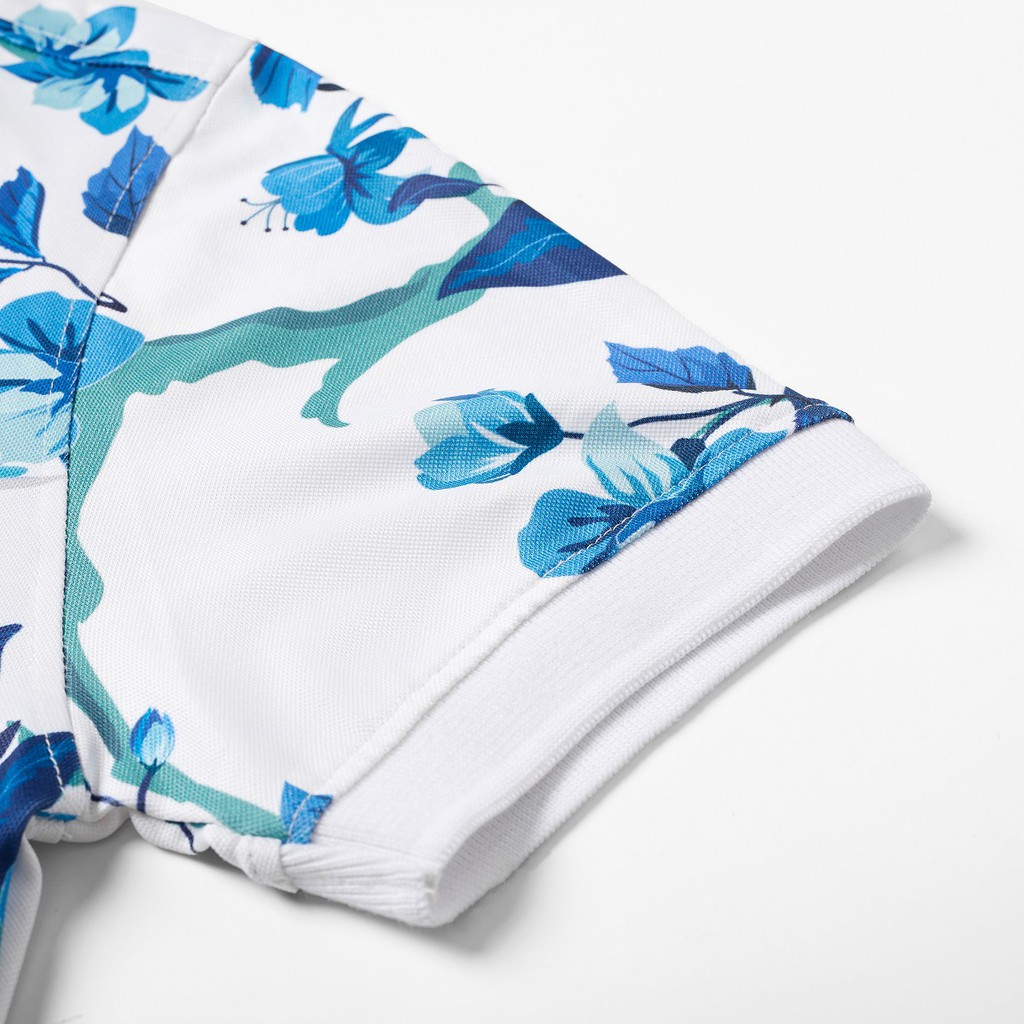 Áo thun Polo Galvin họa tiết mùa hè 2021 chất cotton co giãn nhẹ PLGV50-4 - Leo vatino | BigBuy360 - bigbuy360.vn