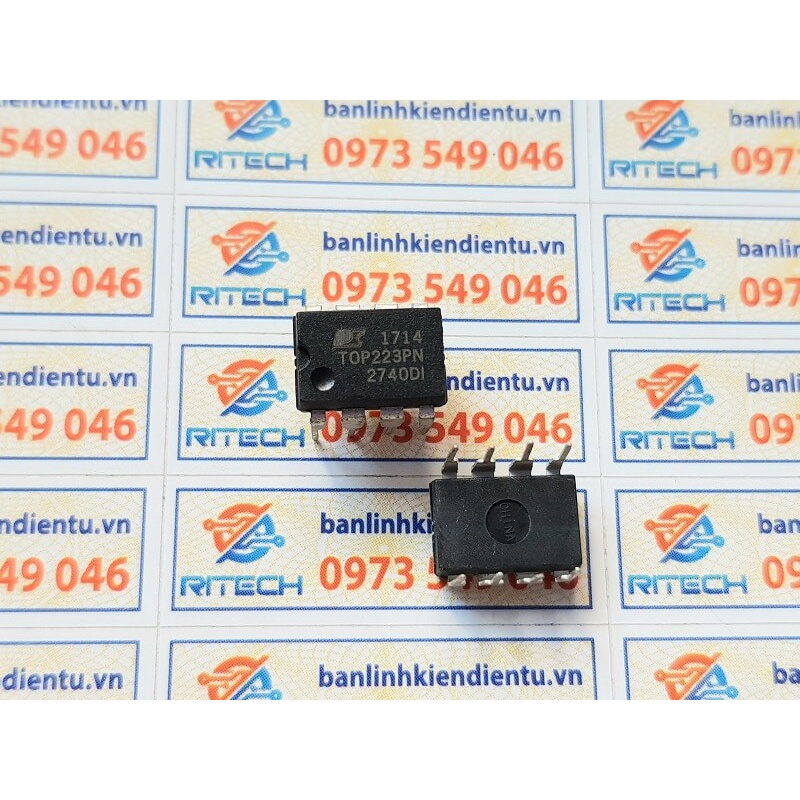 [combo 5 chiếc ] IC nguồn TOP223PN TOP223P TOP223 công suất 25w DIP-8