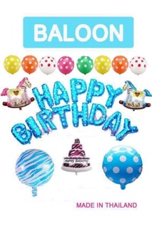 Set happy birthday 9 chi tiết