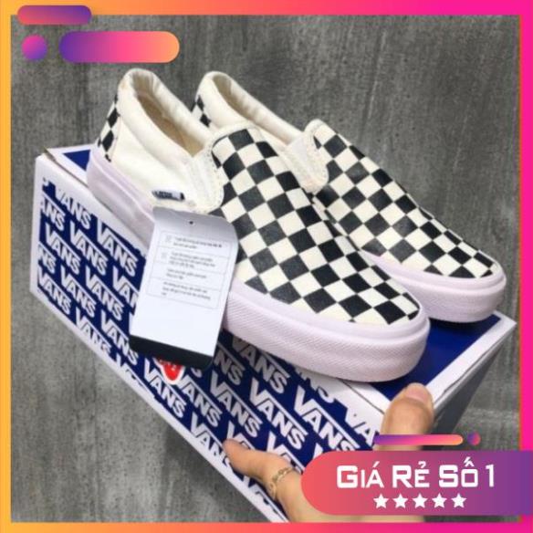 Giày sneaker Vans Caro,Giày thể thao nam nữ Lười hot trend kiểu dáng thể thao,tập gym,chạy bộ,đi học,tập thể dục