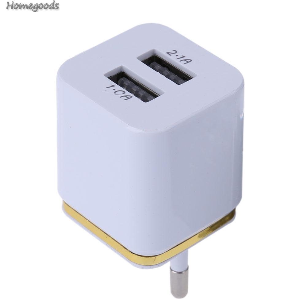 Đầu Sạc 2 Cổng Usb 2.1a