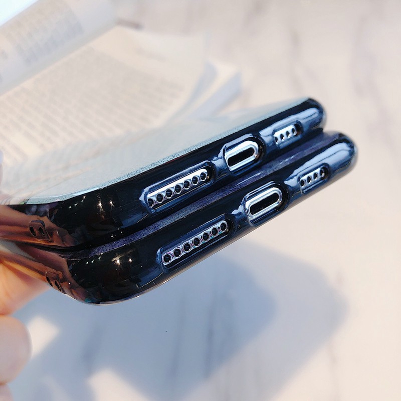 Ốp điện thoại họa tiết in hoa lấp lánh cho Samsung Galaxy A50/70/10/20/30/S10/A6/A9/J6/J4/S9/S8 Plus/J7/J3/J2 Pro