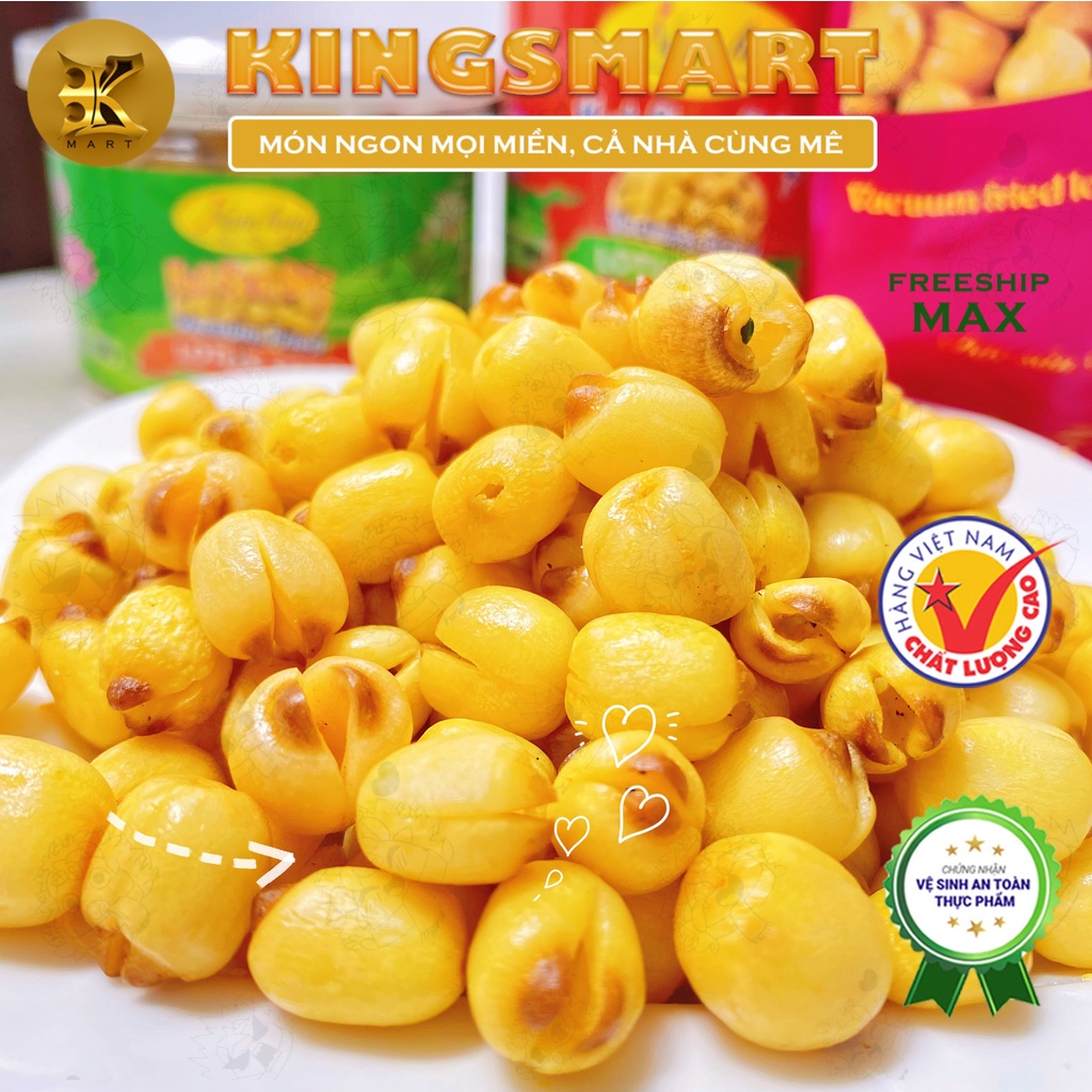 Hạt Sen Sấy 200G NAM HUY Nguyên Hạt Bùi Thơm Như Sen Tươi