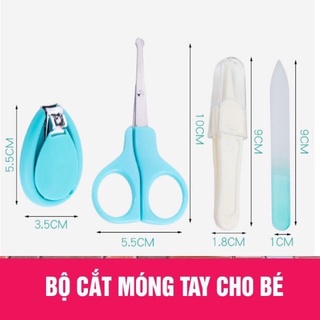 Bộ bấm móng tay sơ sinh 4 chi tiết