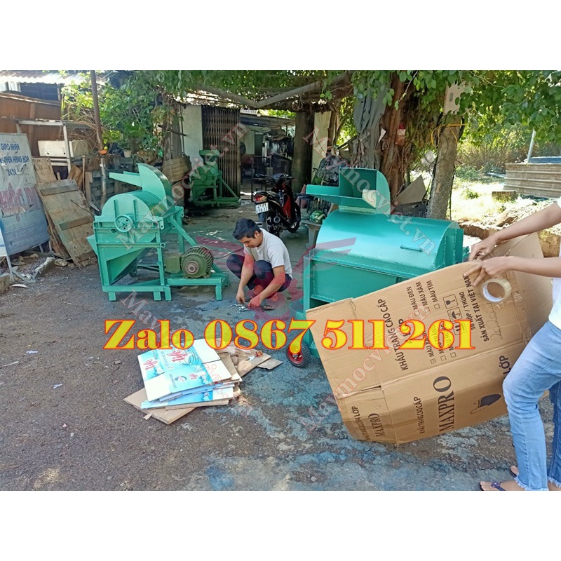Máy xay xơ dừa năng suất cao tại Bình Dương