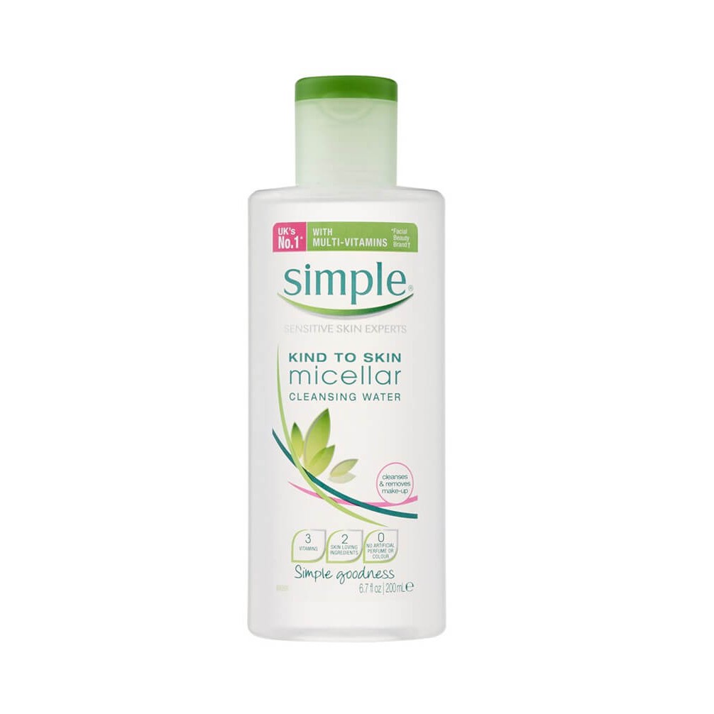 [CHÍNH HÃNG]Nước tẩy trang Simple Kind to Skin Micellar Cleansing Water