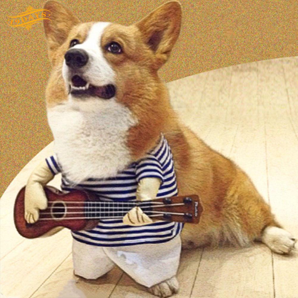Áo thun đàn ghi ta cho thú cưng