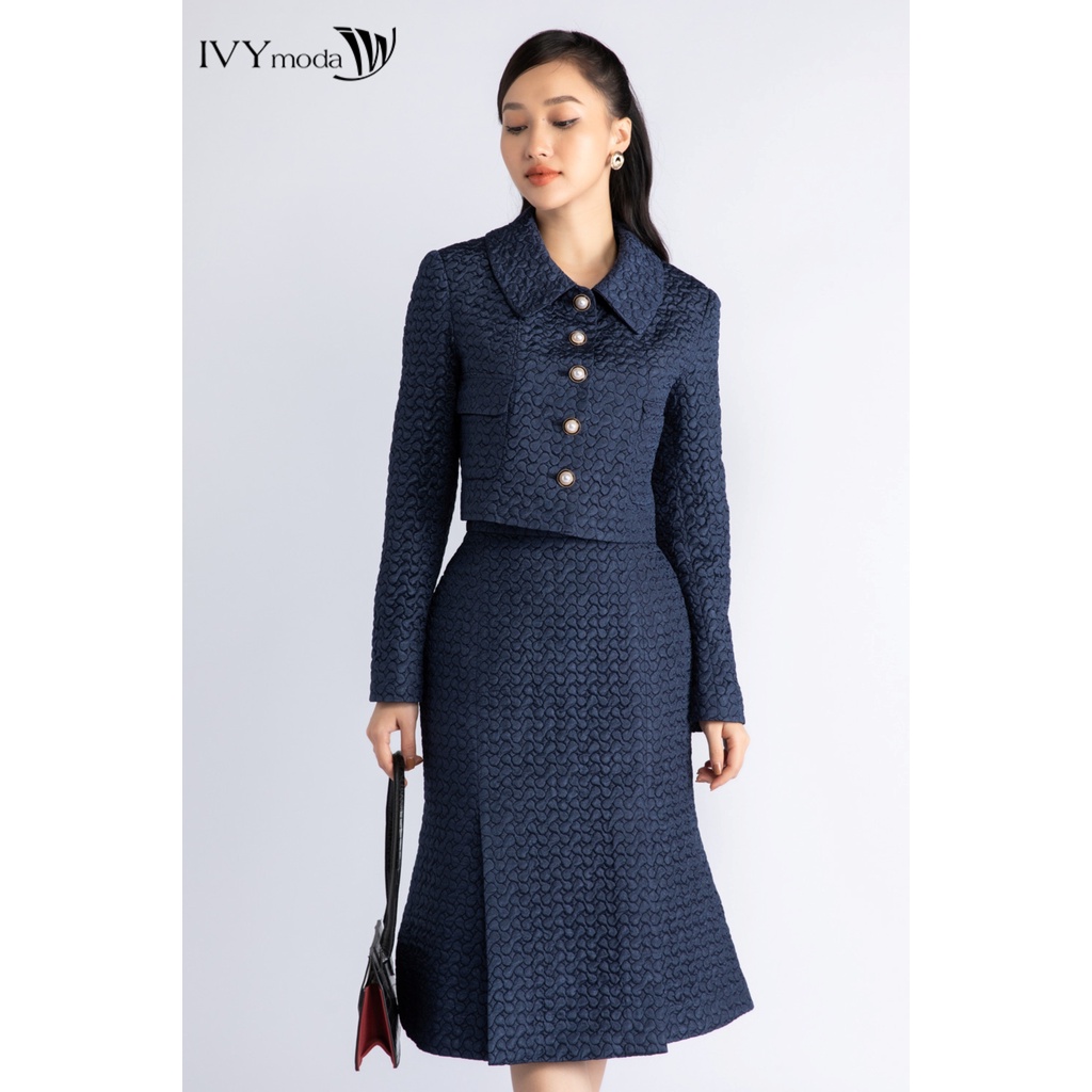 [NHẬP WABRTL5 GIẢM 10% TỐI ĐA 50K ĐH 250K ]Áo vest cổ sen nữ IVY moda MS 67M6899