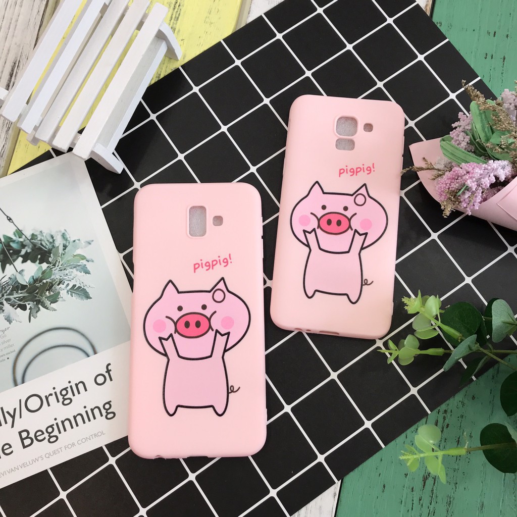 Ốp dẻo in hình 3D ngộ nghĩnh cho Samsung Galaxy J4Plus | J6 | J6Plus