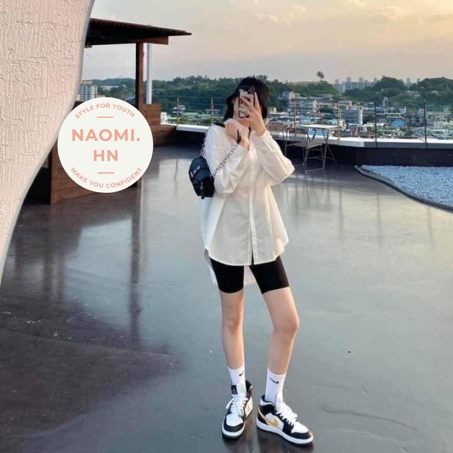 Quần legging đùi - ngố  nâng mông cạp chống xoắn chất thích siêu co giãn. Quần sooc legging thể thao nhiều size.