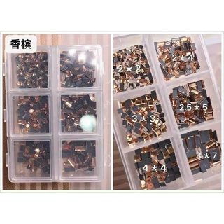 Đá Nail khay chia size