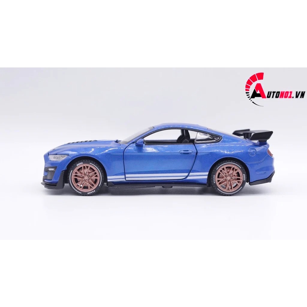 MÔ HÌNH XE FORD MUSTANG SHELBY GT500 BLUE 1:32 ALLOY 7684