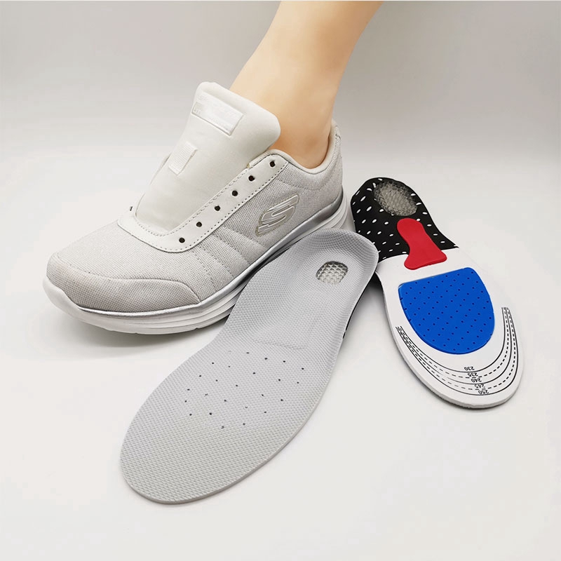 Đế lót trong đệm massage vòm bàn chân bằng silicon gel dành cho giày chạy bộ thể thao dành cho nam và nữ