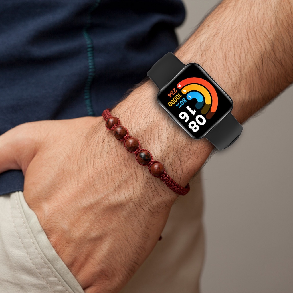 Dây đeo đồng hồ thông minh từ silicon cho Xiaomi Redmi Watch 2 Lite