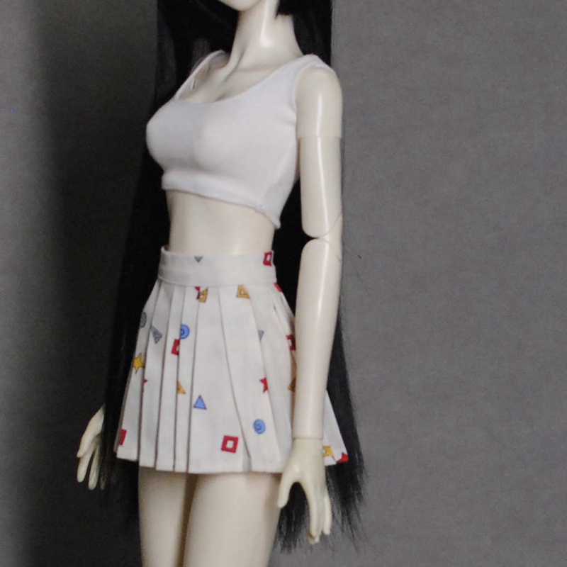 BJD Đầm Ngắn Cho Búp Bê 1/3 1/4 42-60cm Đồng phục JK
