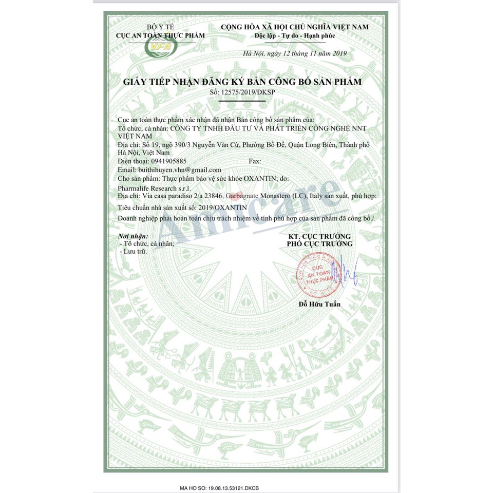 ✅ Pharmalife Viên Uống Thảo Dược Giảm Cân Oxantin Addome Light 60 Viên